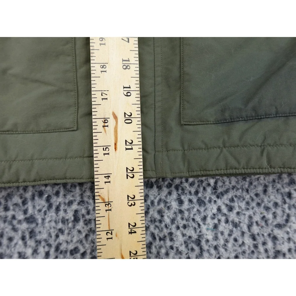 Patagonia Isthmus Parka Kids M 10 Green Sherpa Lined Hooded Jacket